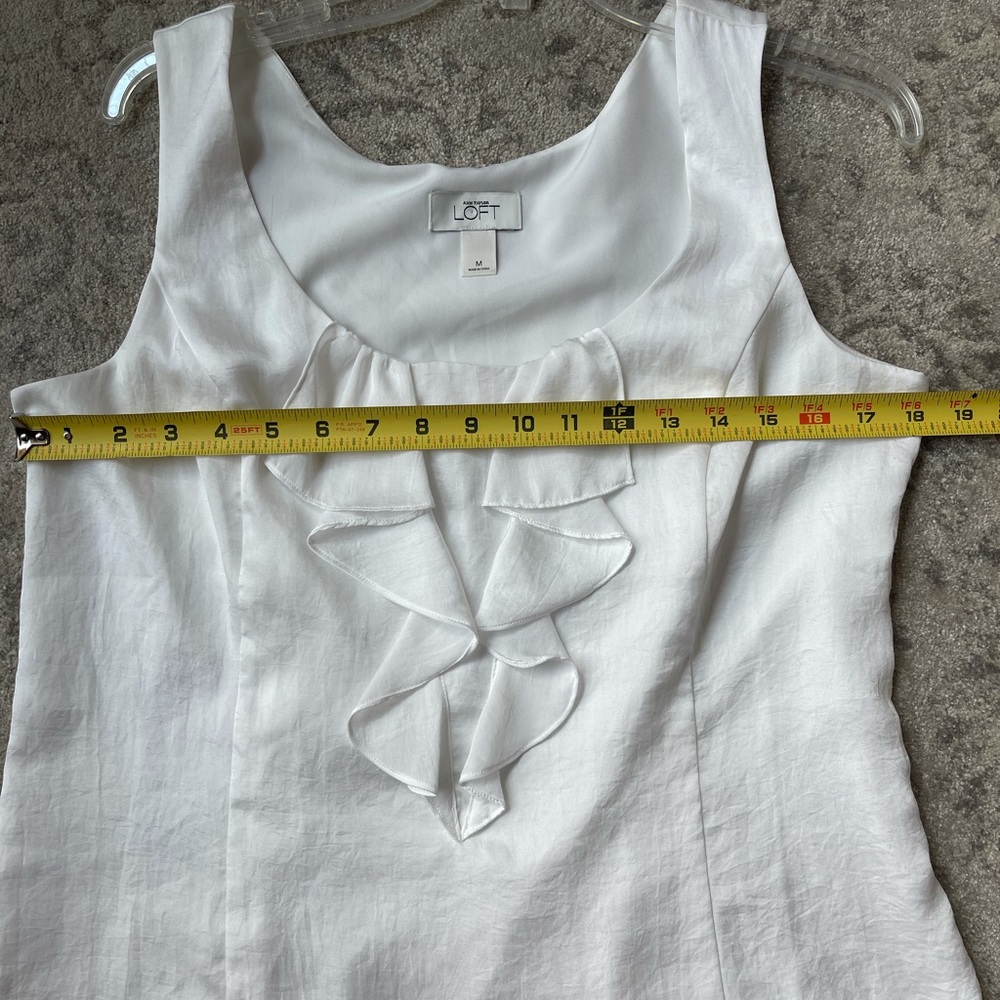 Ann Taylor Loft sleeveless top.